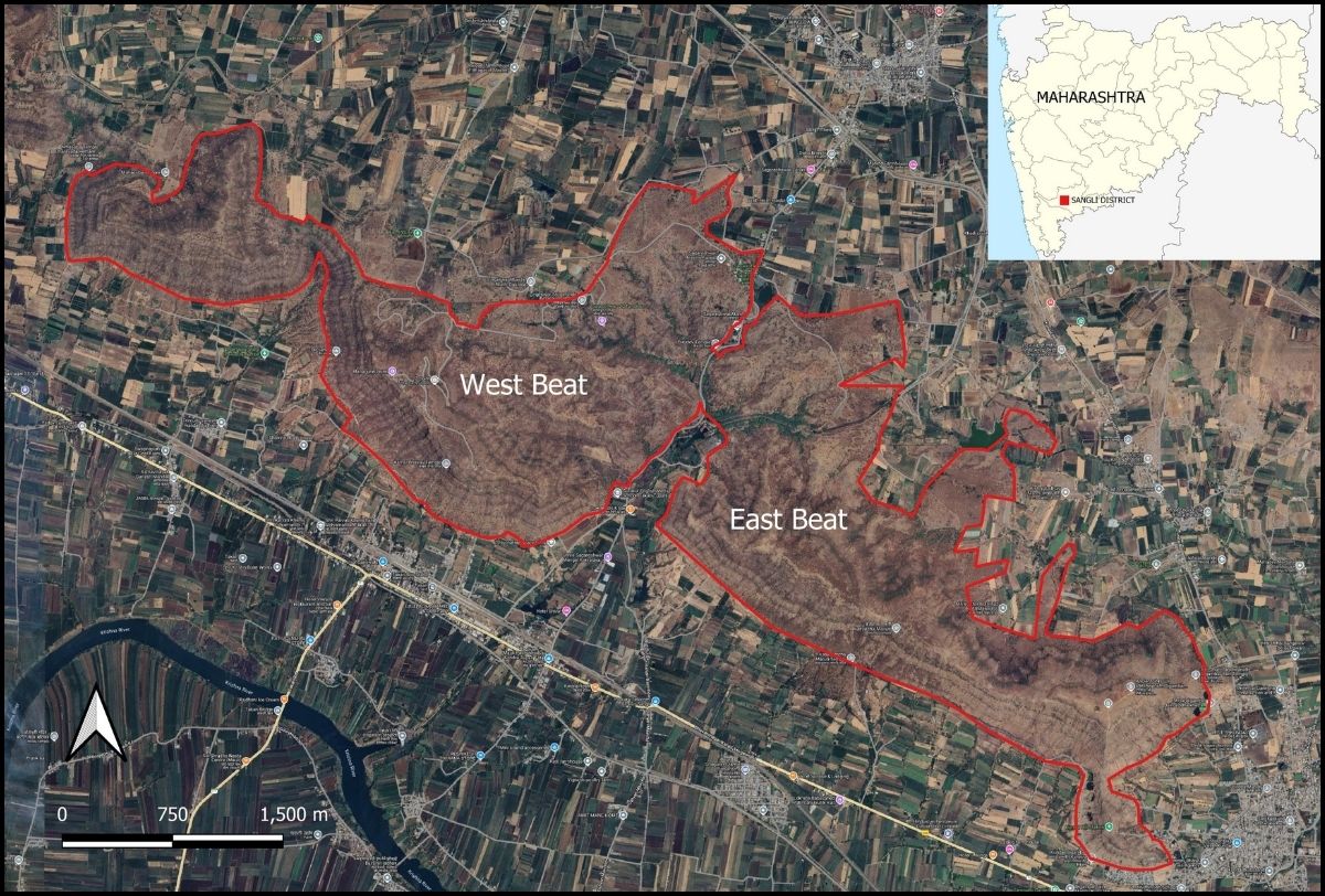 Location map of Sagareshwar WLS.