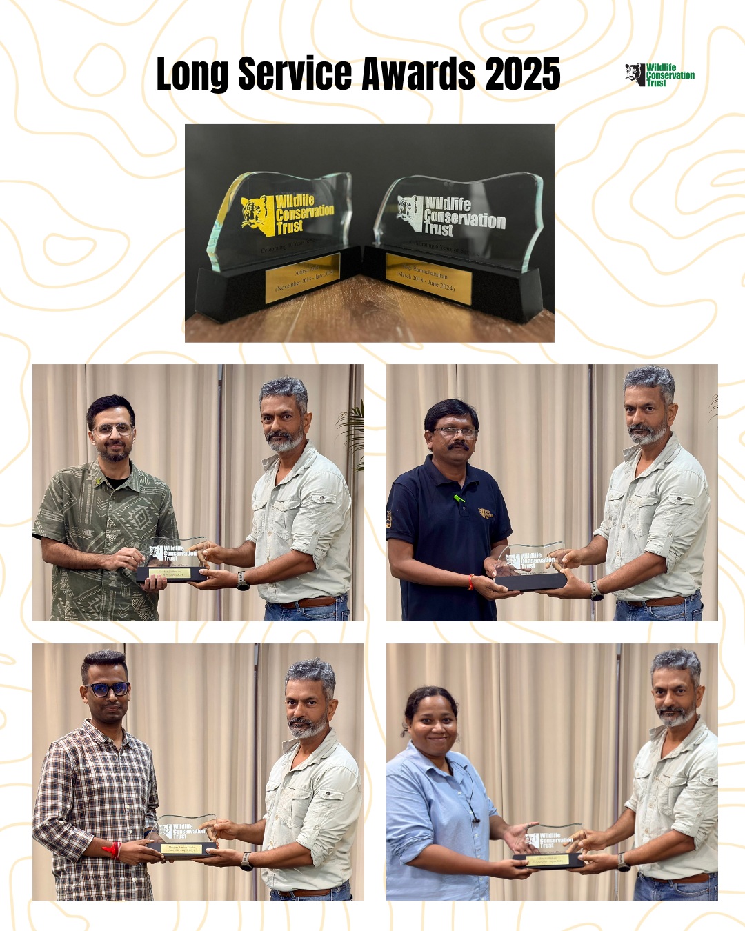 WCT President, Dr. Anish Andheria, presented Long Service Awards to honour the dedicated staff members who have completed more than five years of service at WCT.